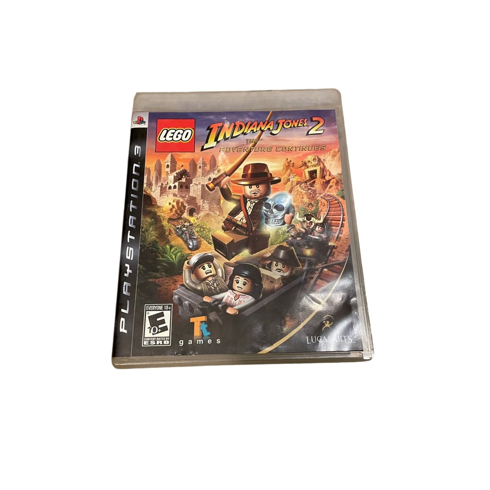 LEGO Indiana Jones 2 The Adventure Continues Sony PlayStation 3 PS3 Game CIB
